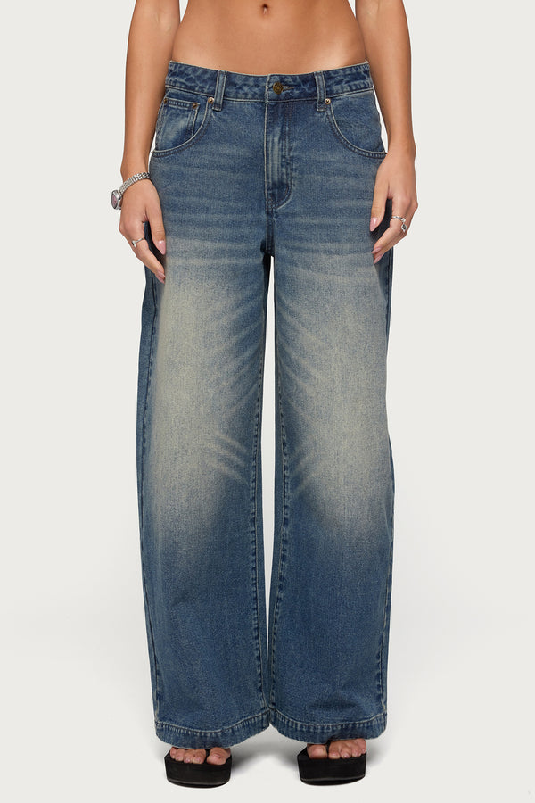 Sabira Low Rise Baggy Jeans