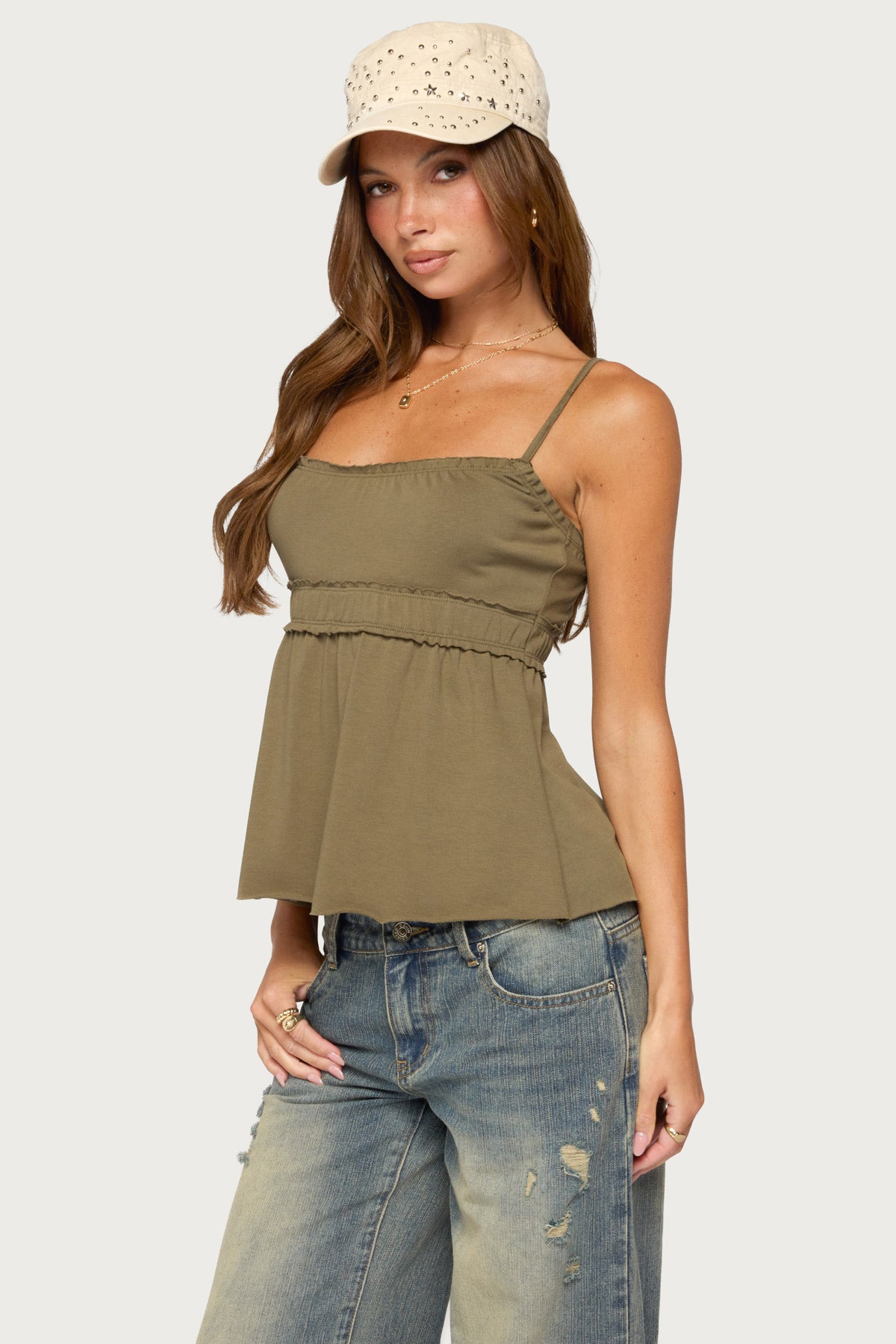 Zepher Lettuce Tank Top