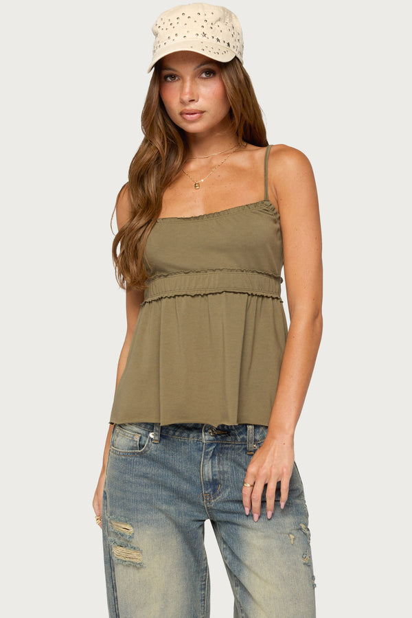 Zepher Lettuce Tank Top