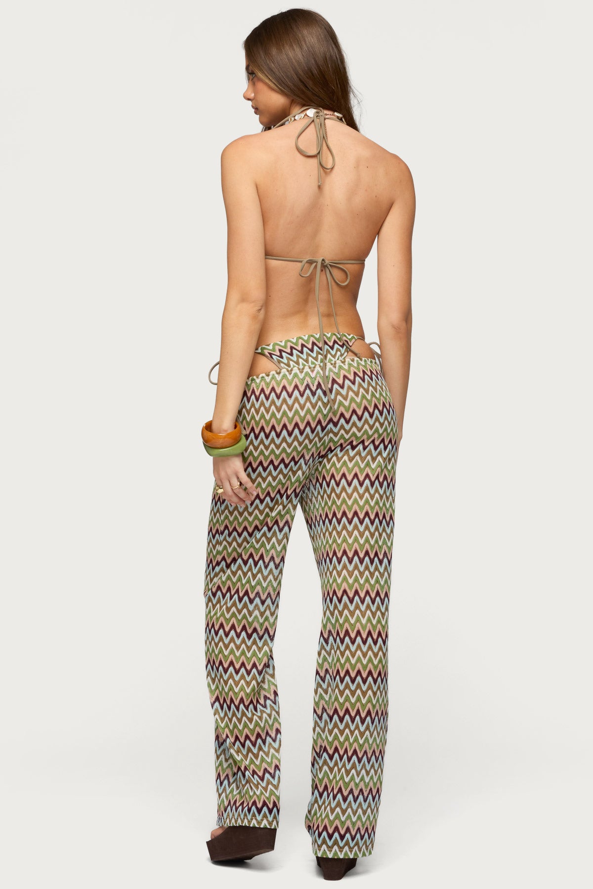 Mindee Zigzag Knitted Pants