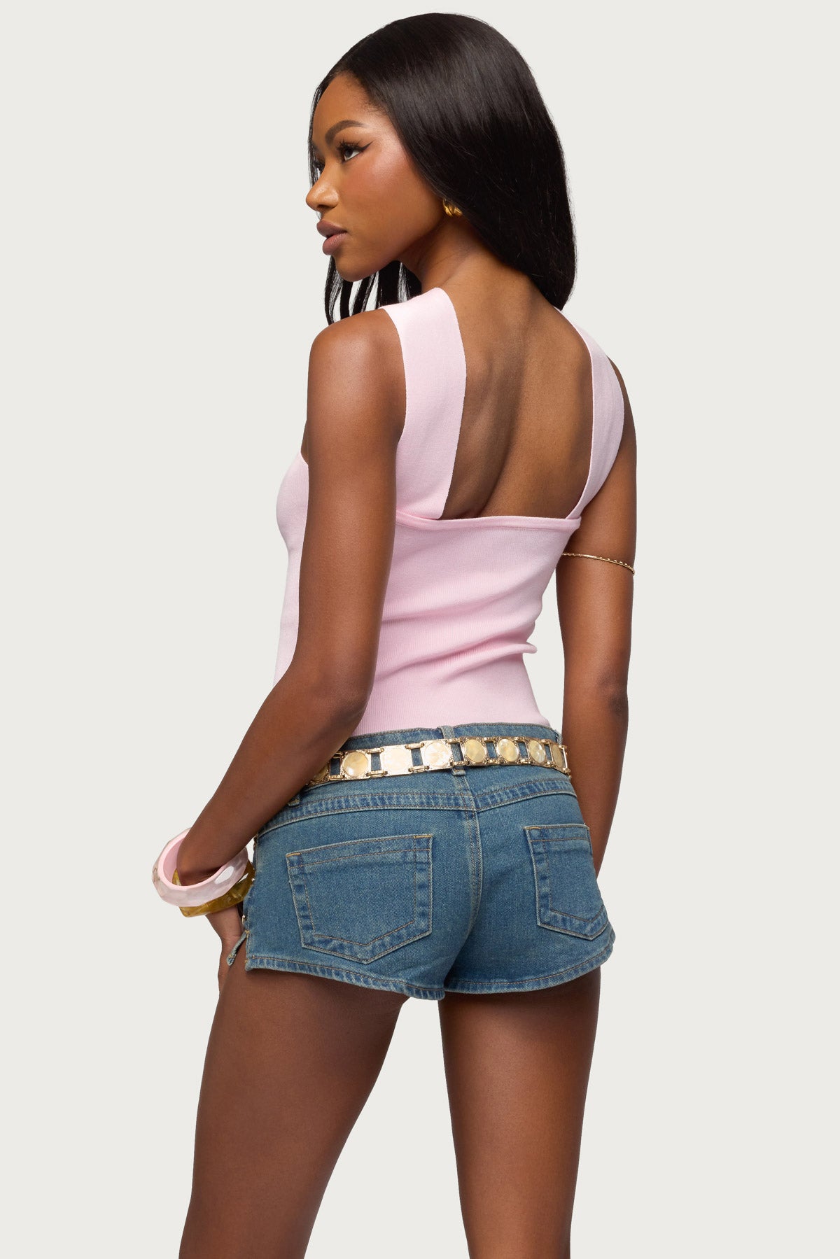 Kerren Knotted Knit Top