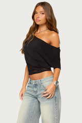 Michy Off Shoulder Lacey Top
