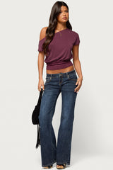 Michy Off Shoulder Lacey Top