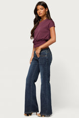 Michy Off Shoulder Lacey Top