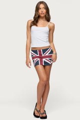 UK Lover Mini Skort
