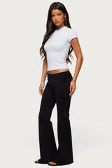 Aire High V Neck T Shirt