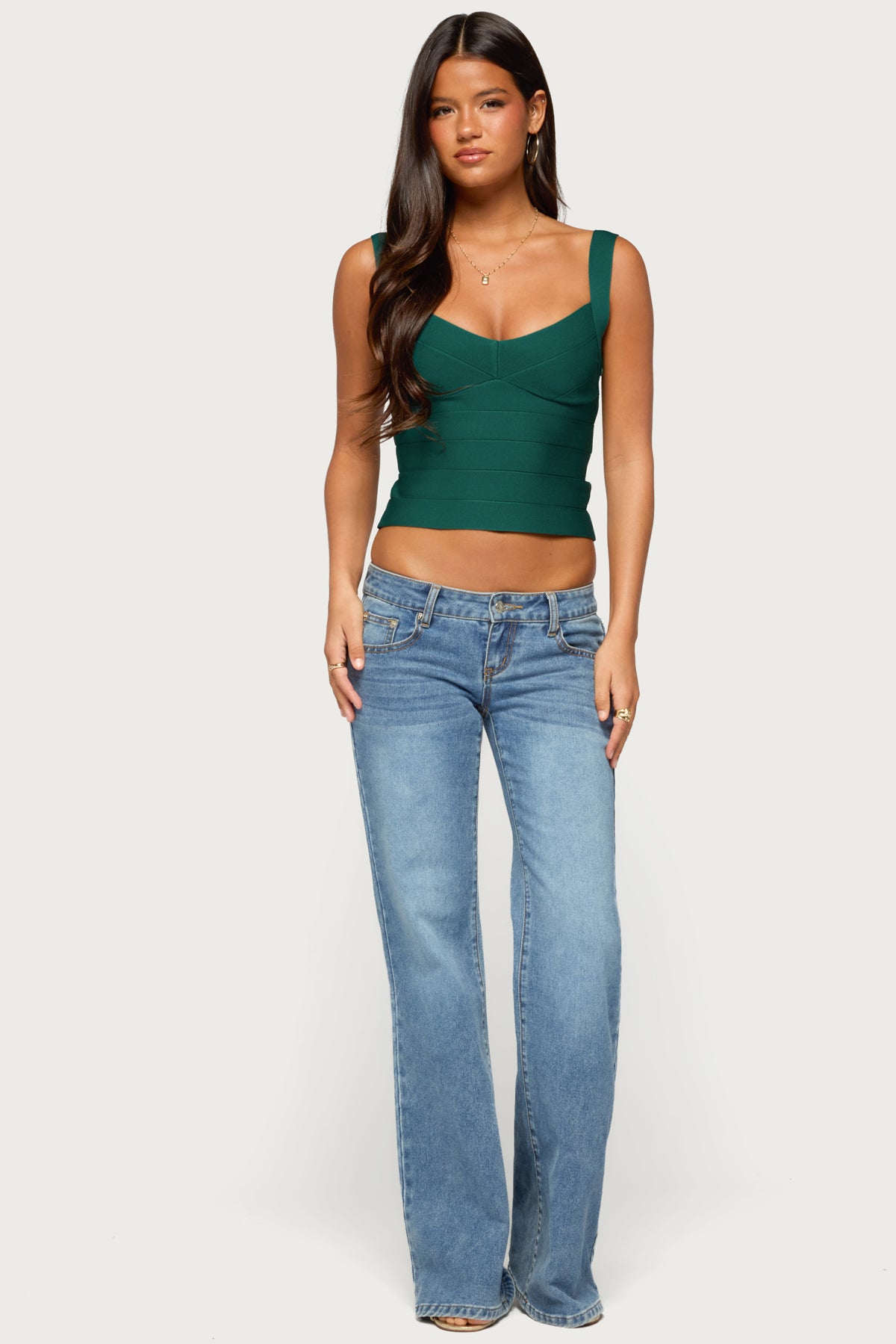 Ianthe Knit Bandage Top