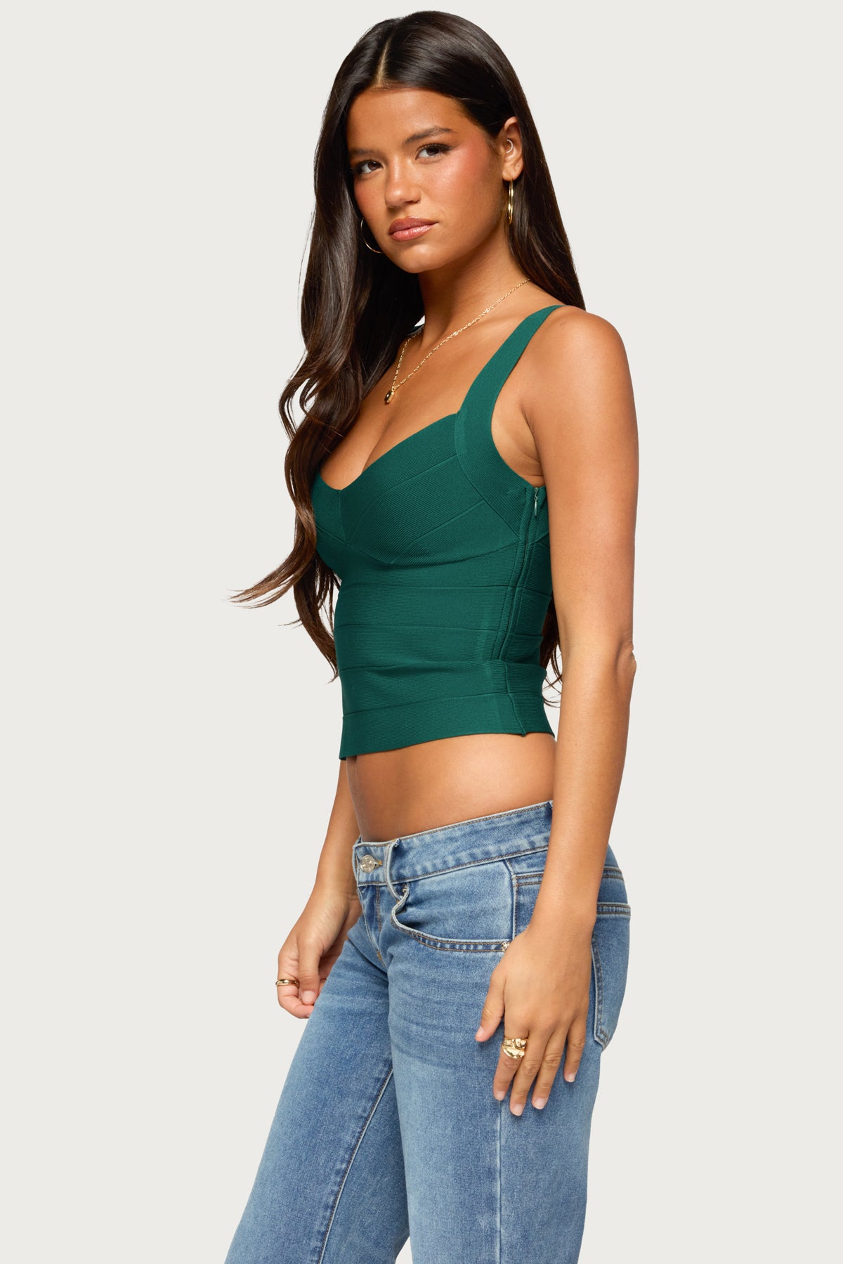 Ianthe Knit Bandage Top