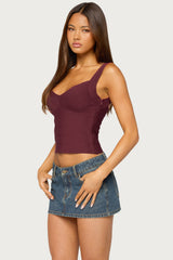 Ianthe Knit Bandage Top