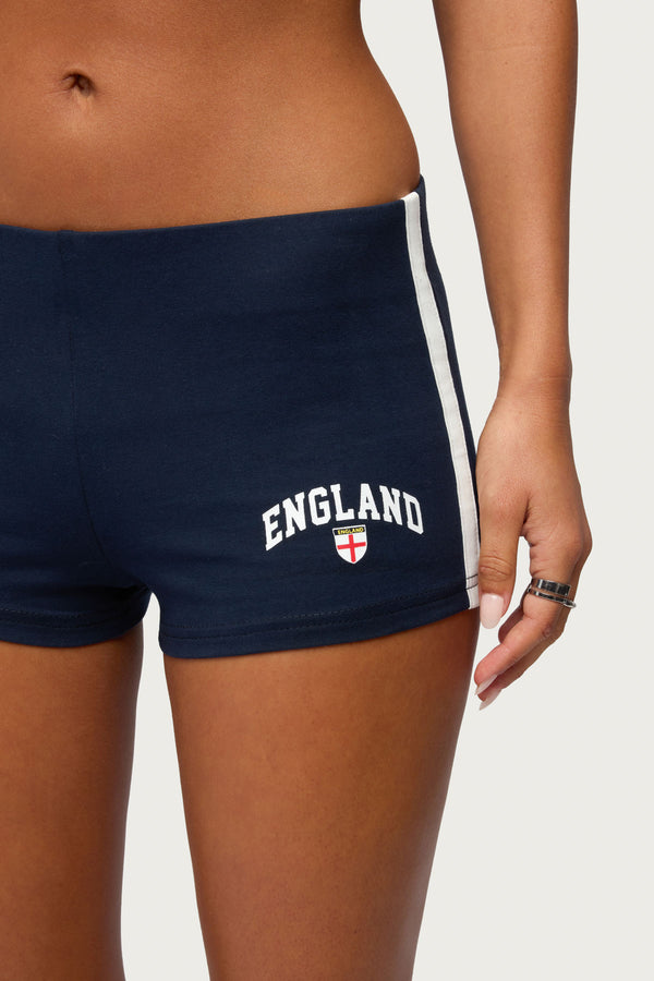 England Girl Micro Shorts
