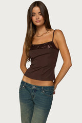 Shakked Sequin Tank Top
