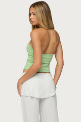 Jeannie Beaded Halter Top