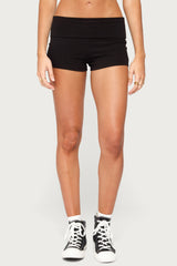 Marleaux Foldover Shorts