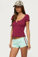 Lilibeth Henley T Shirt