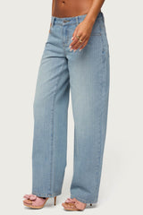 Cresida Low Rise Straight Leg Jeans
