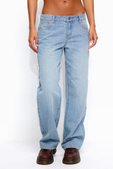 Cresida Low Rise Straight Leg Jeans
