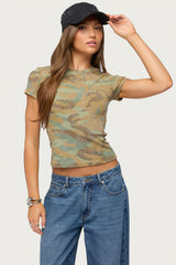 Chasidy Camo T Shirt