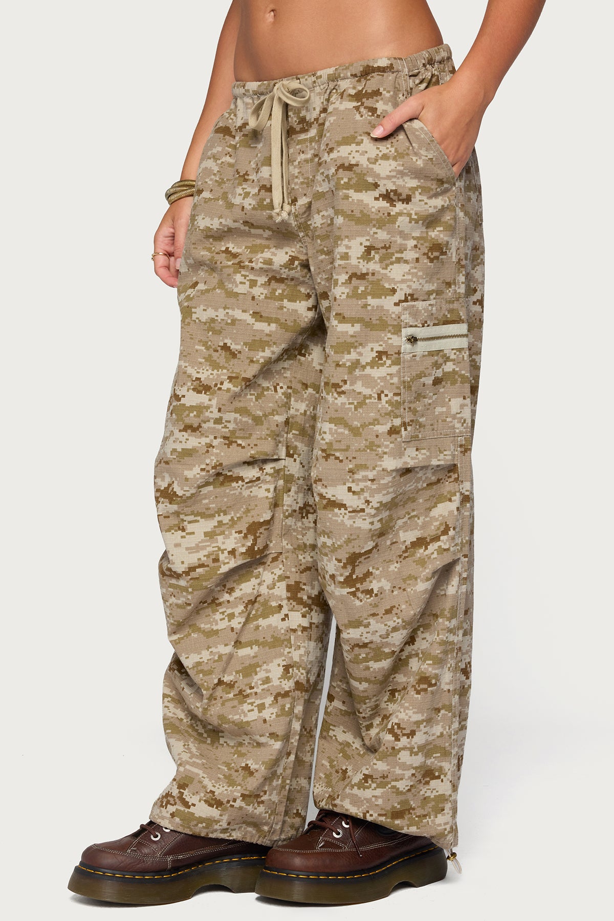 Demey Camo Baggy Pants