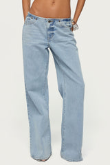 Veya Low Rise Wide Leg Jeans
