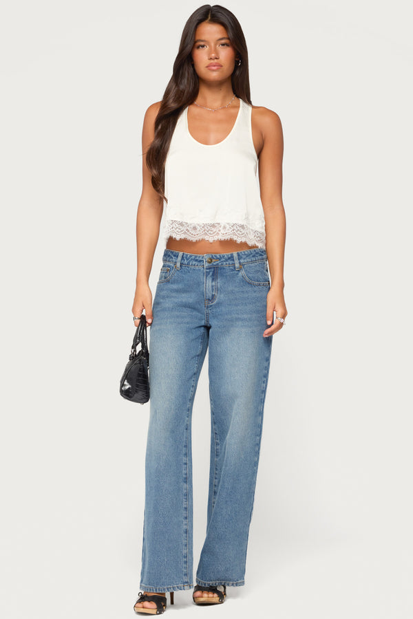 Onie Lacey Satin Effect Tank Top