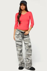 Kenan Straight Leg Camo Sweatpants