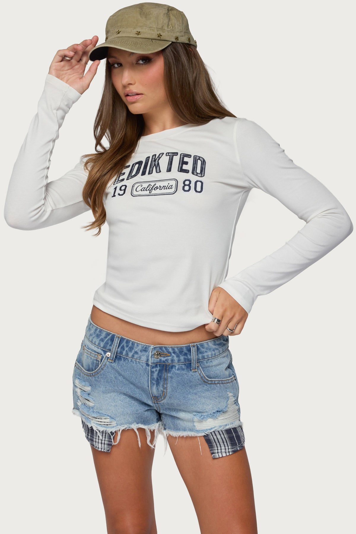 1980 Cali Long Sleeve T Shirt – edikted