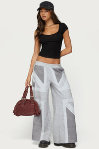 London Rush Wide Leg Sweatpants