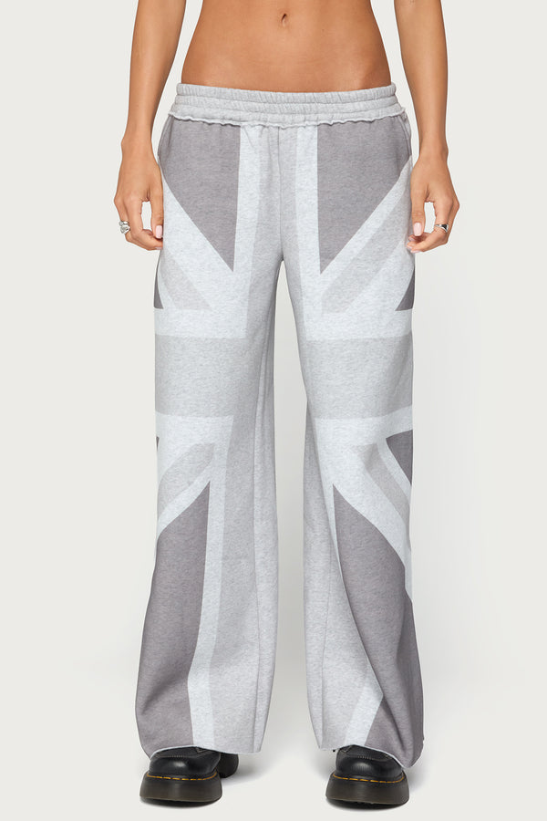 London Rush Wide Leg Sweatpants