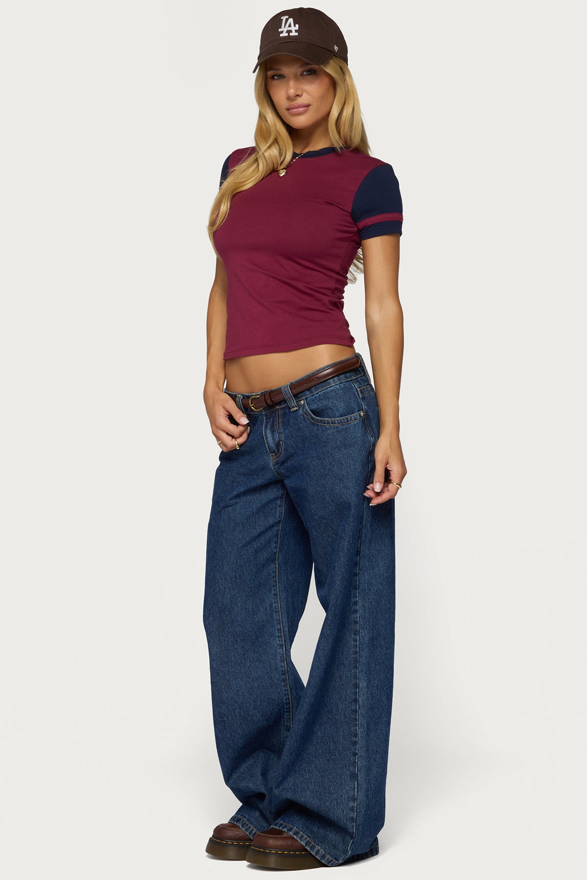 Sophiah Contrast T Shirt