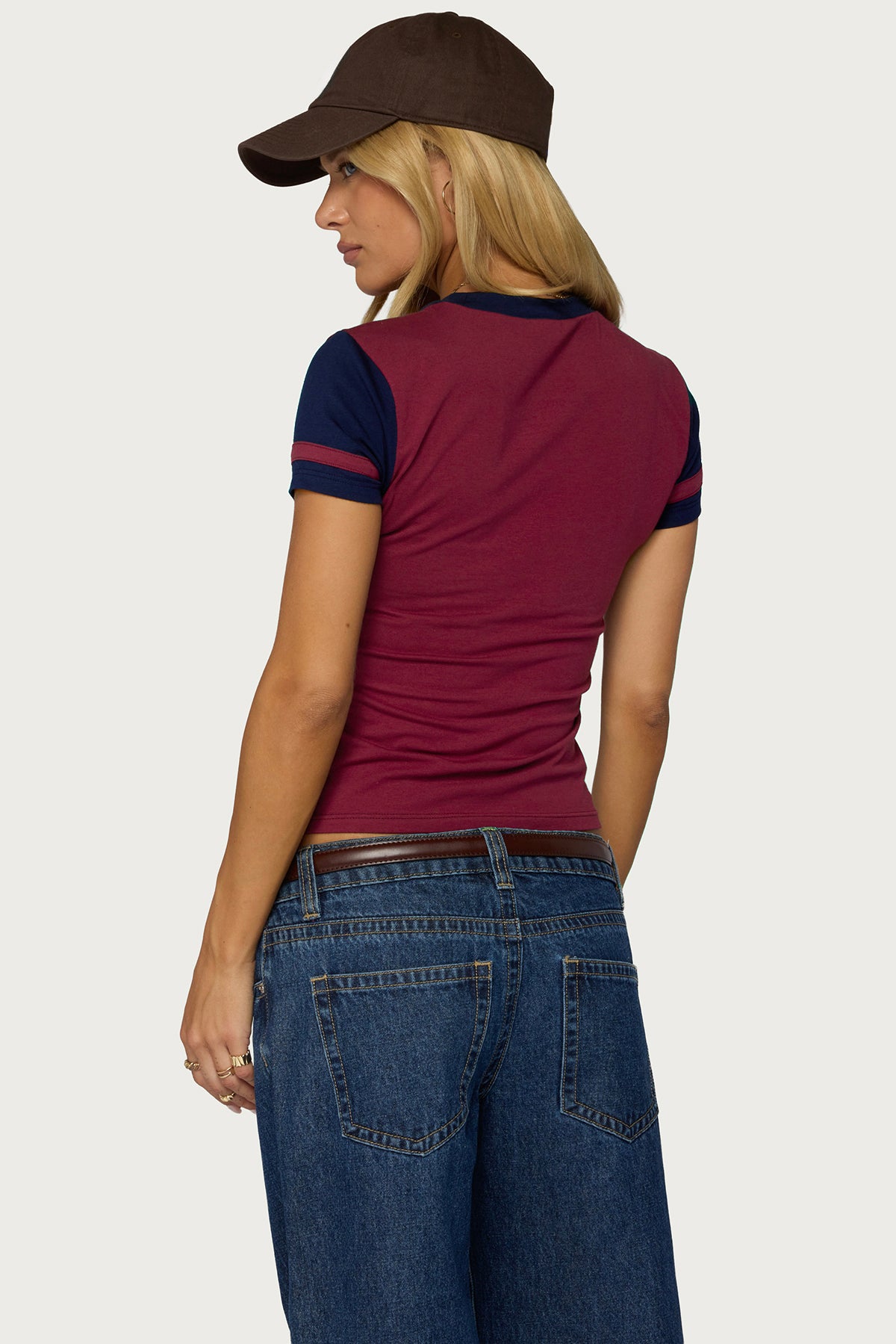Sophiah Contrast T Shirt