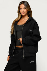Edikted Diva Zip Up Hoodie