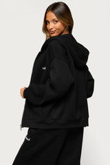 Edikted Diva Zip Up Hoodie
