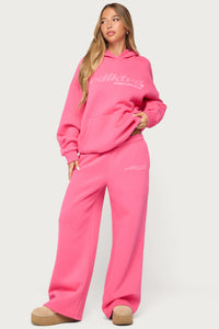 Edikted International Wide Leg Sweatpants