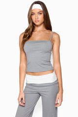Anika Straight Neck Tank Top