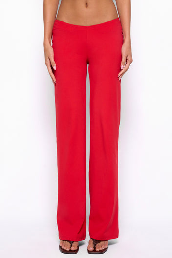 Anika Scooped Straight Leg Pants
