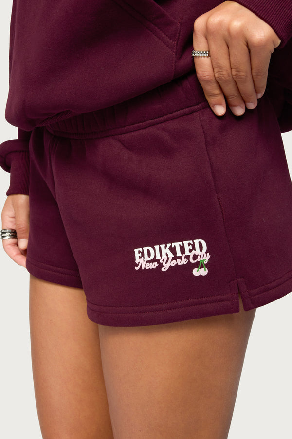 Edikted New York Sweat Shorts view 2