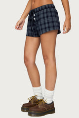 Alessa Plaid Shorts
