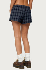 Alessa Plaid Shorts