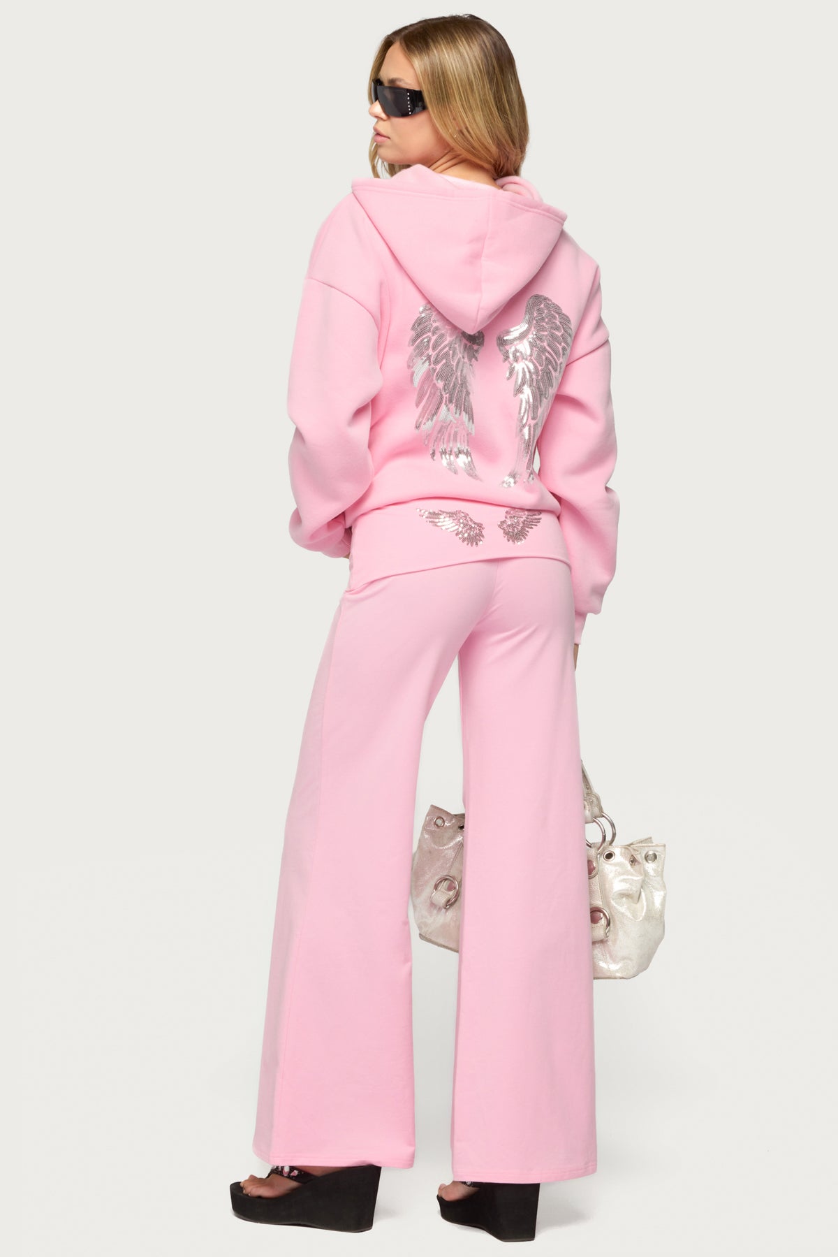 Angel Energy Sequin Hoodie
