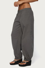 Hayli Cotton Parachute Pants