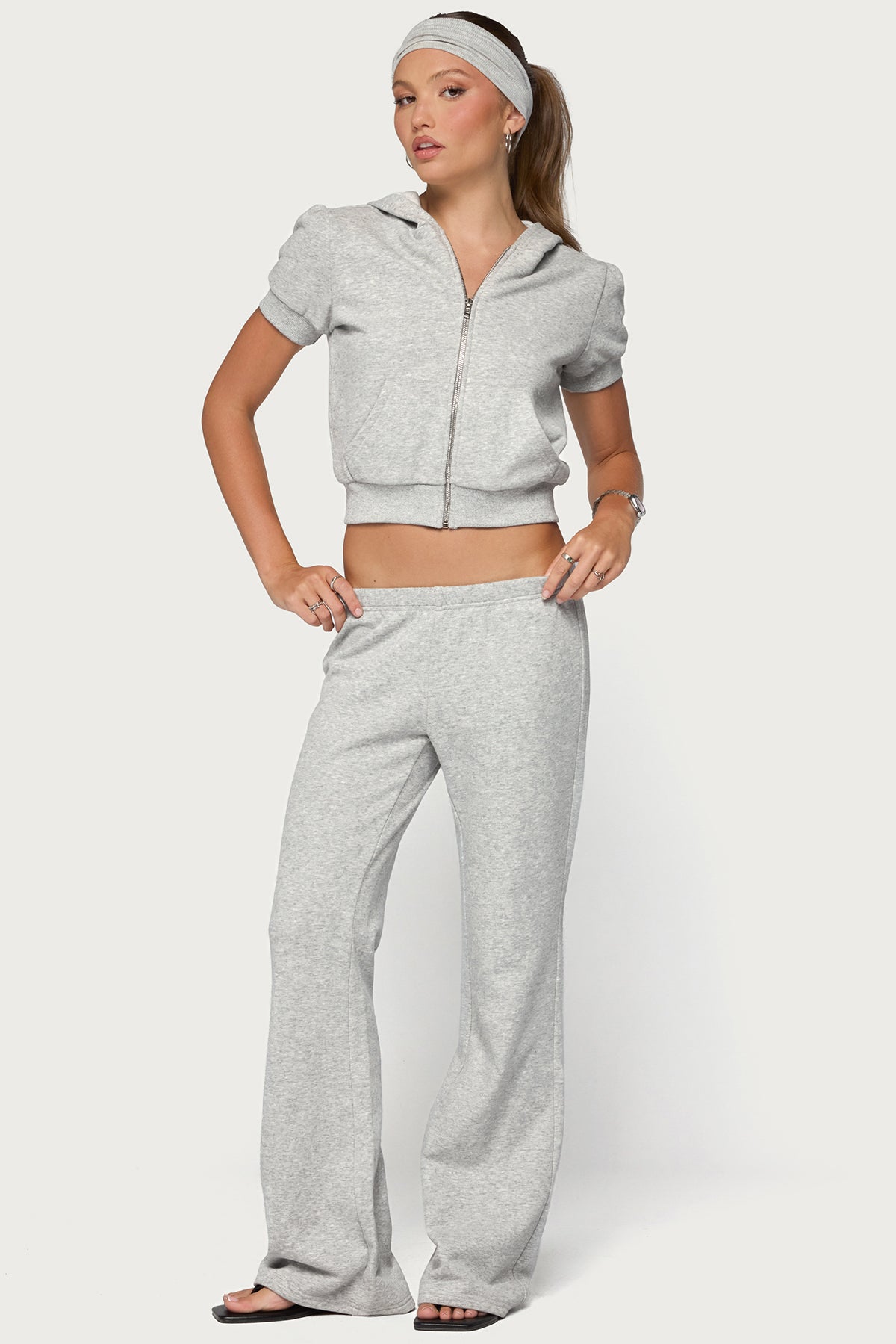 Rachel Short Sleeve Hooded Top