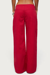 Kala Grommet Low Rise Baggy Jeans