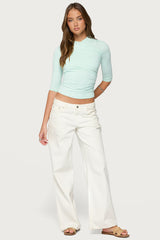 Calypso Wrap Neck Top