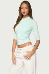 Calypso Wrap Neck Top