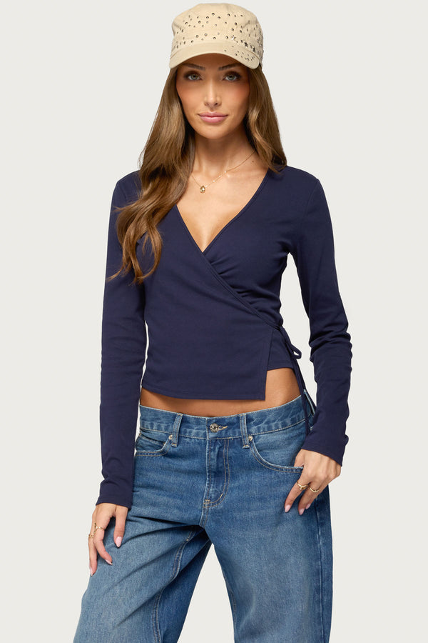 Fonteyn Wrap Top view 1