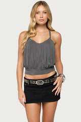 Eline Pleated Tank Top