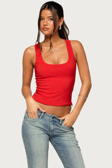 Emmalyn Scoop Neck Tank