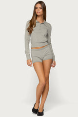 Edele Knit Micro Shorts
