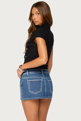 Cordi Napoleon Hook & Eye Top