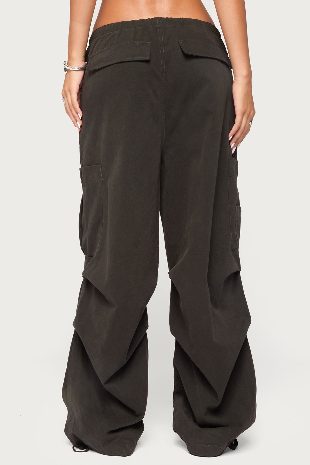 Emzi Baggy Cotton Cargo Pants